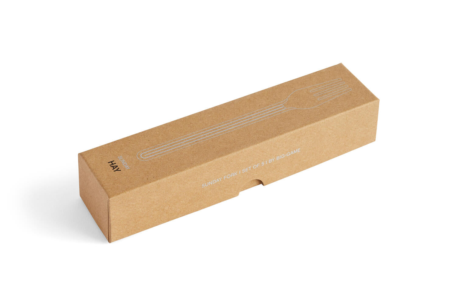 Sunday gafler, Stainless steel - 5 stk